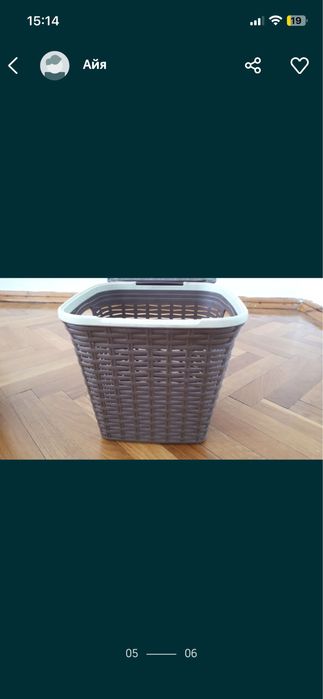 Корзины для овощей, фруктов и белья