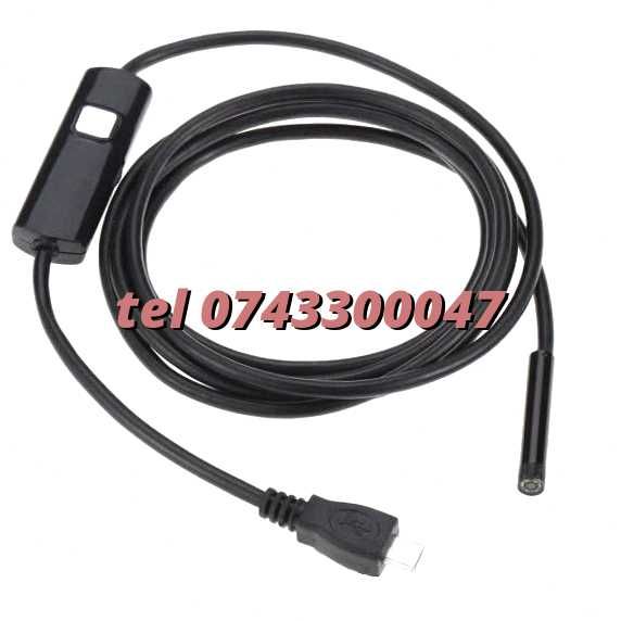 Modul Dispozitiv Video Tip Endoscop 5.5Mm 2M Dedicat Pentru Android Pentru Inspectie Video In Zone Greu Accesibile Cu Specificatii Conform Titlului