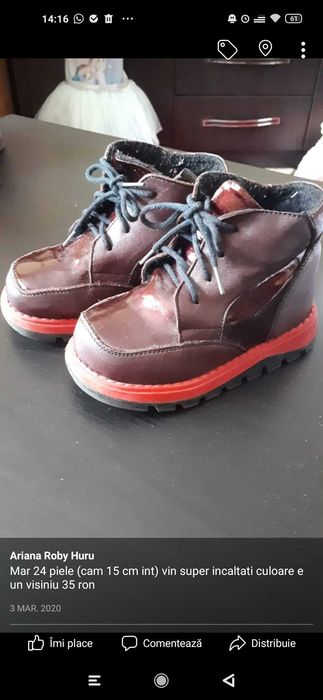 Lot încălțăminte mar 24