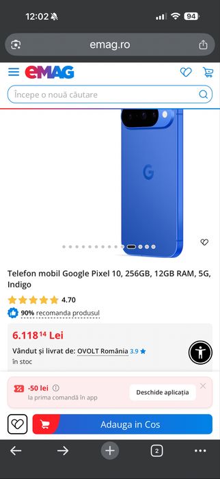 Google pixel 10  256gb indigo,SIGILAT