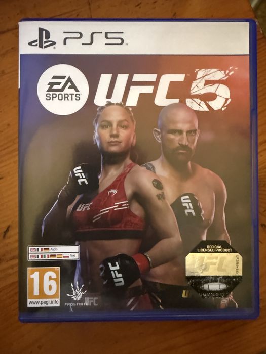 Продам диск с игрой UFC 5