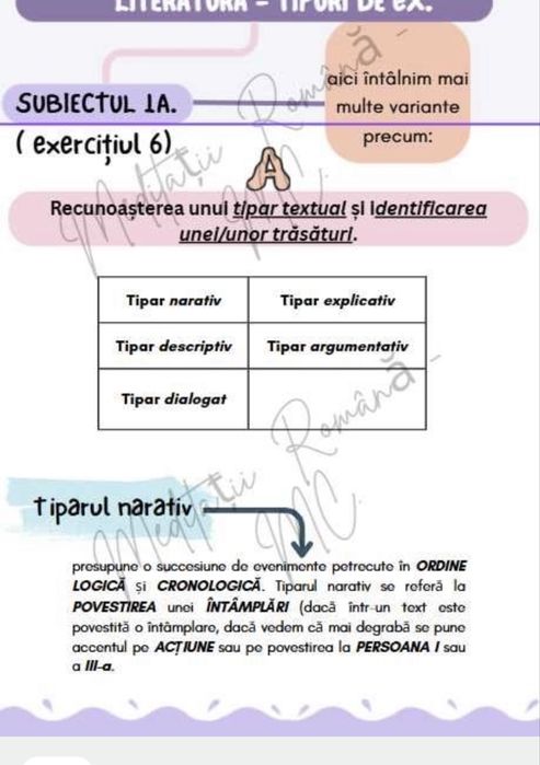 PREGĂTIRE/ MEDITAȚII Limba şi Literatura Română ( E.N. + BAC + admitere/militar/DREPT ]
