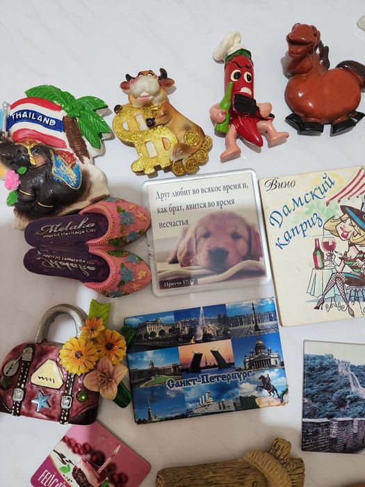 Магниты на холодильник в хорошем состоянии