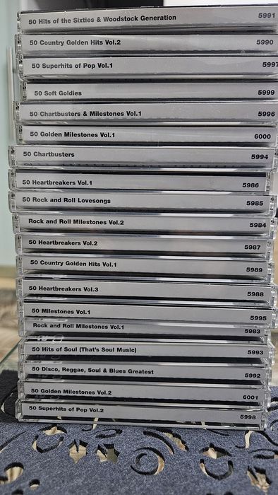Lot 38 cd uri,gen muzica veche,pop,selectii