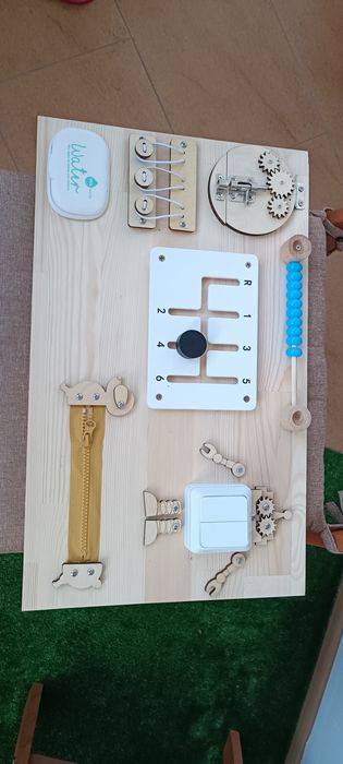 Детска образователна дъска бизиборд