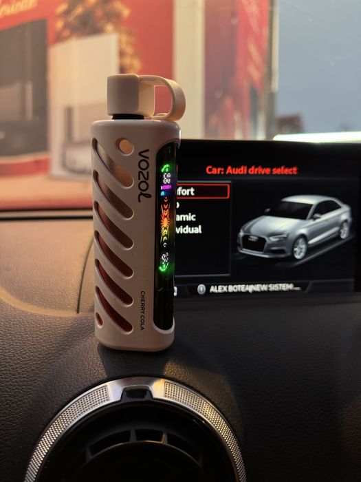 Vape narghilea vozol 25.000 puffs sunet auto