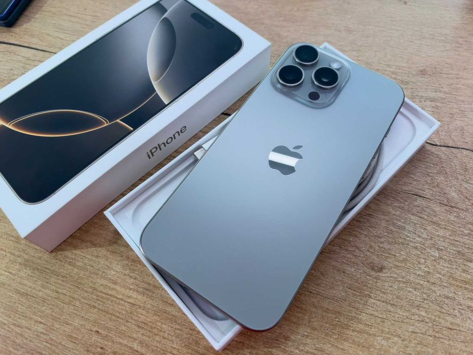 iPhone 16 Pro Max 512GB Baterie 96% Full Box Garantie 24 Luni
