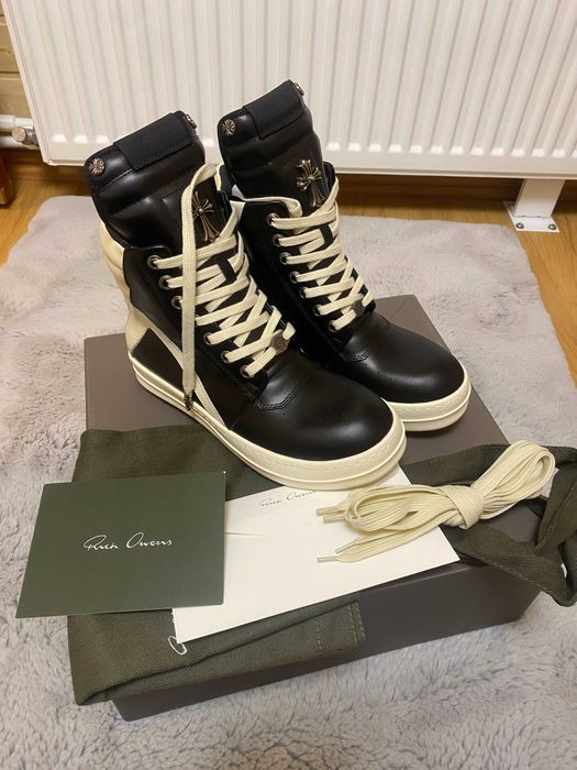 Rick Owens Chrome Hearts Geobasket