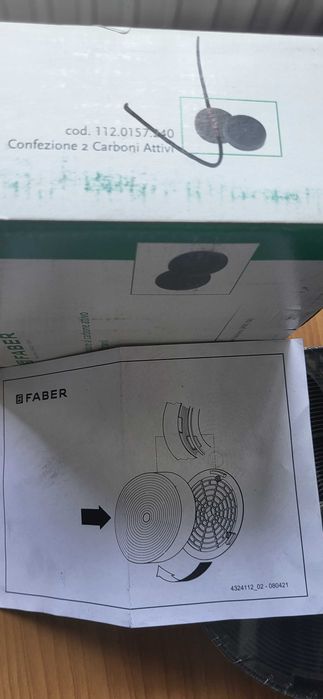 Карбонови Филтри за Аспиратор FABER,ARISTON F196XH30mm