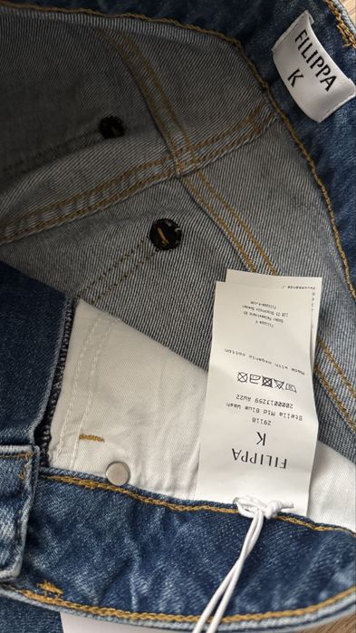 Filippa K Stella mid blue wash jeans