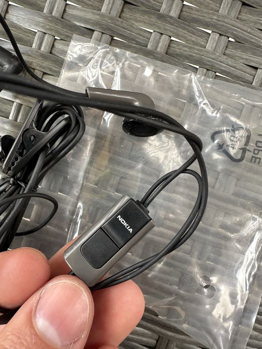 Casti Nokia cu Fir, originale