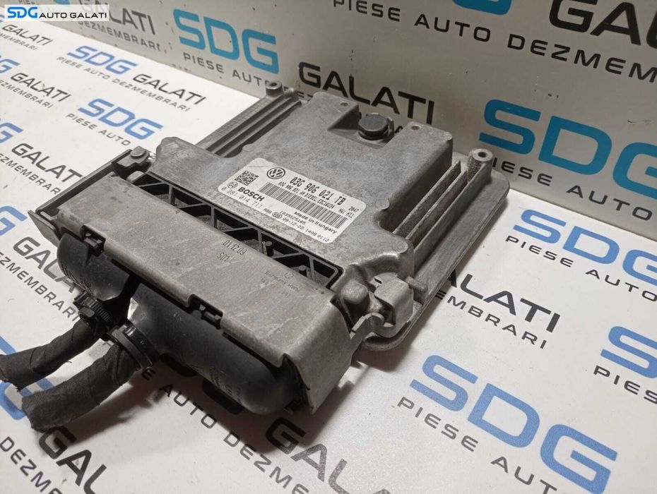 ECU Calculator Motor Skoda Octavia 2 1.9 TDI BXE 2004 - 2013 Cod 03G906021TB 03G906021AN 0281014711 [M4393]