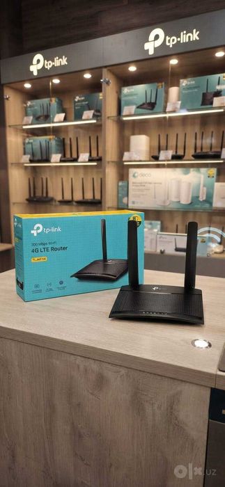 Dostavka.4G LTE TP-Link MR100 Wi-Fi Router SIM-karta N300 Modem Router