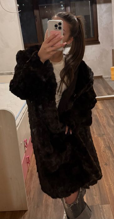 Палто от Визон истинско