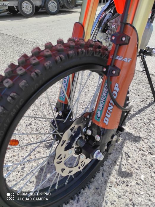 КРОСОВ МОТОР UpBeat 125 КУБИКА 125CC с усилена рамка ,нов модел Ka