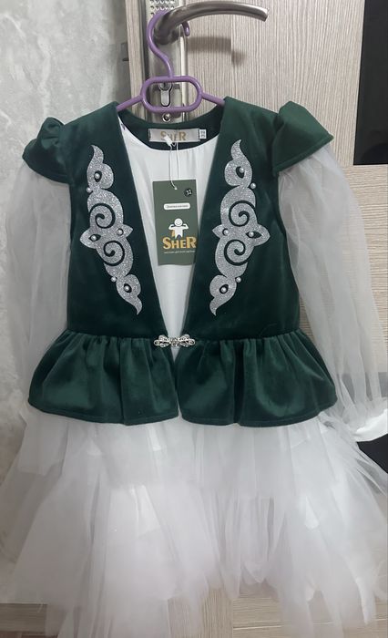 Новое казахское платье на девочку