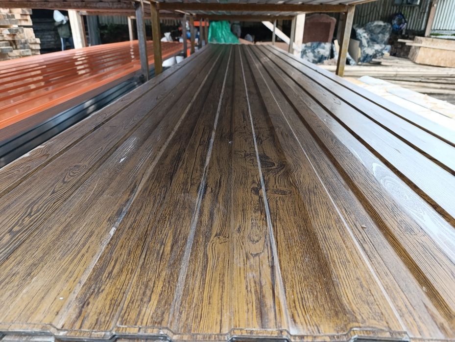 Профнастил, профлист под дерево