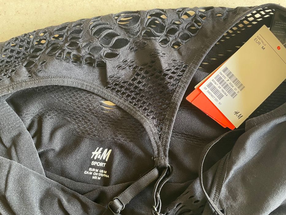 Maieu sport H&M negru nou