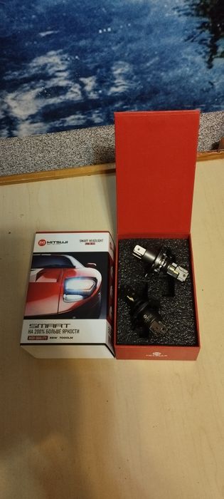 Автосвет н4 светодиод.