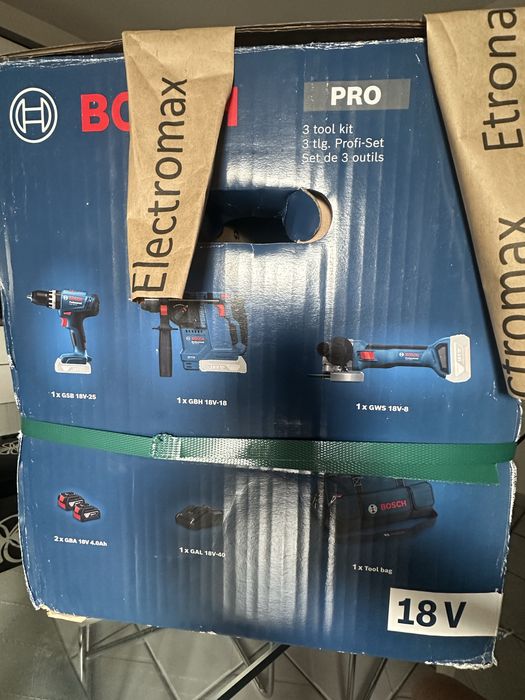 Bosch Pro трио комплект оригинален запечатан