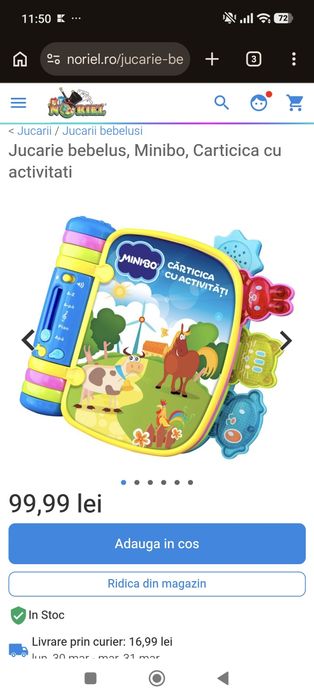 Carte interactiva educativa Noriel