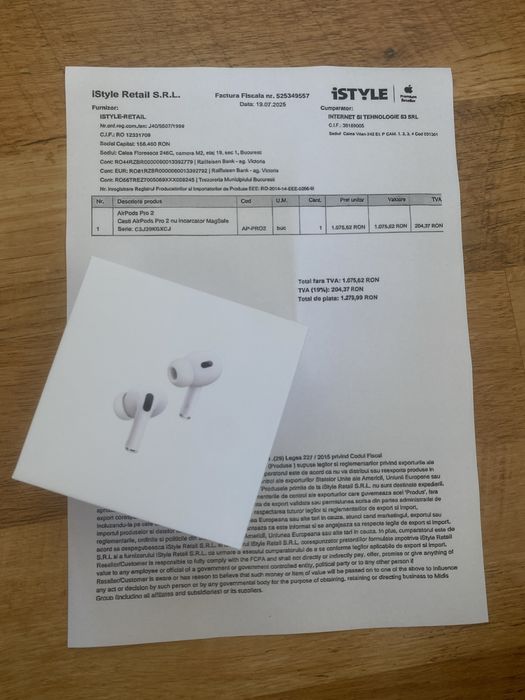 AirPods Pro2*ORIGINALE* + Factură