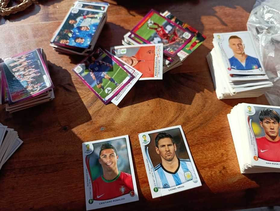 Ретро Колекция  Футболни Албума Panini (6 са 100% пълни!) + Стикери