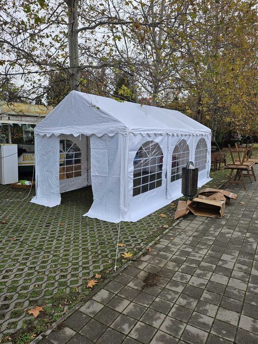 Vand cort profesional alb 18 mp