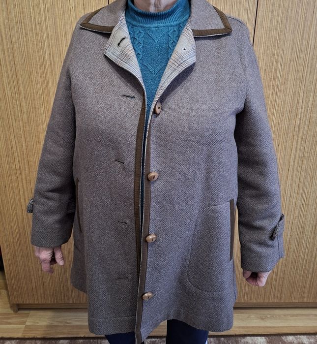 дамско палто вълнено