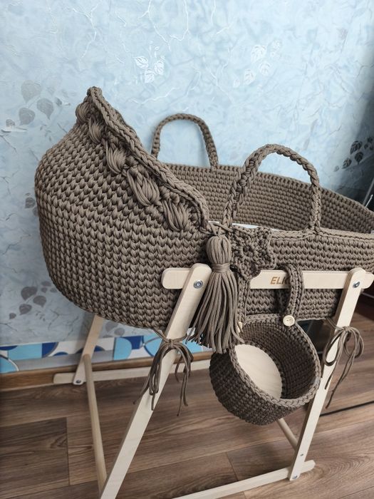 Продам люльку с подвесной корзинкой
