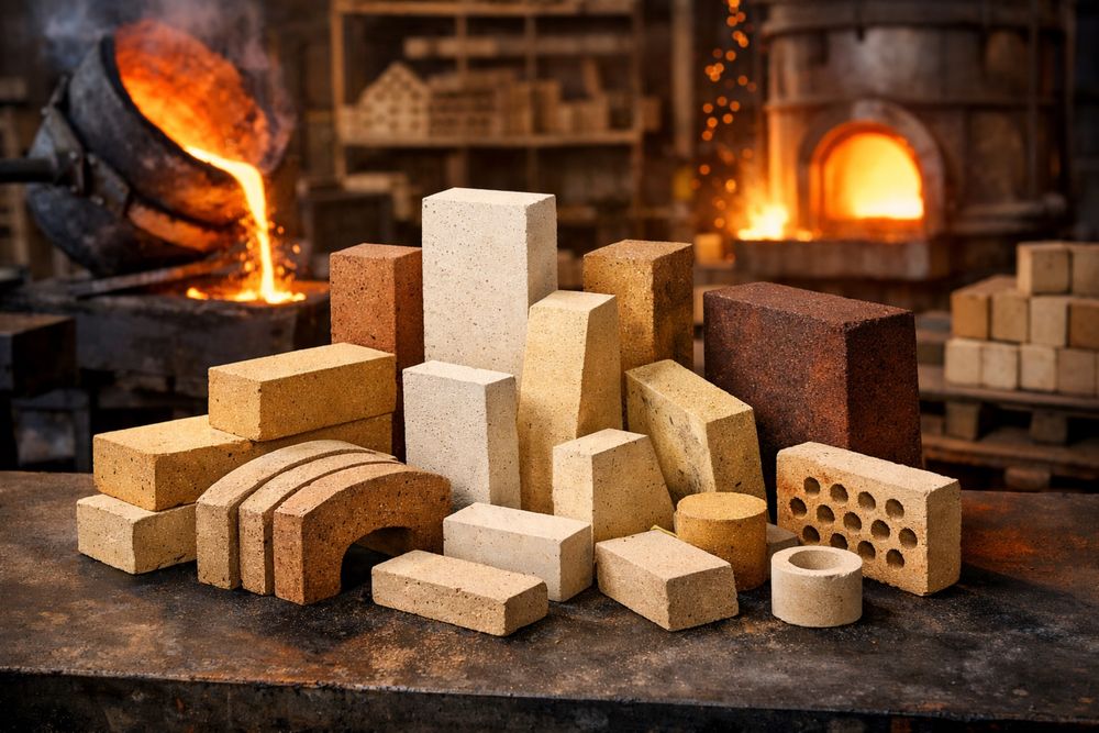 Огнеупорный кирпич для промышленности и частного применения