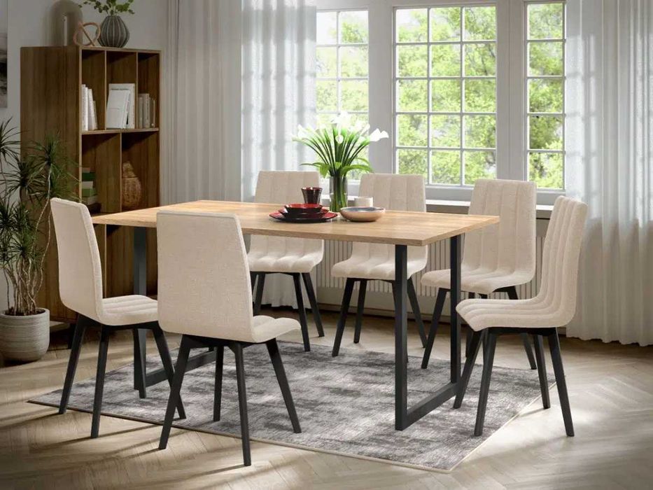 Scaun Karma Tapitat Crem - Transport in 4-10 zile