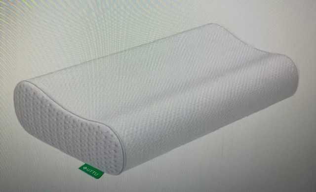 Perna cervicala UTTU, memory foam, noua, sigilata, suport gat reglabil