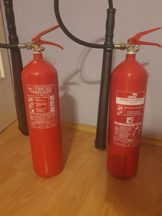 Пожарогасители 6кг,12 кг и въглероден диоксид