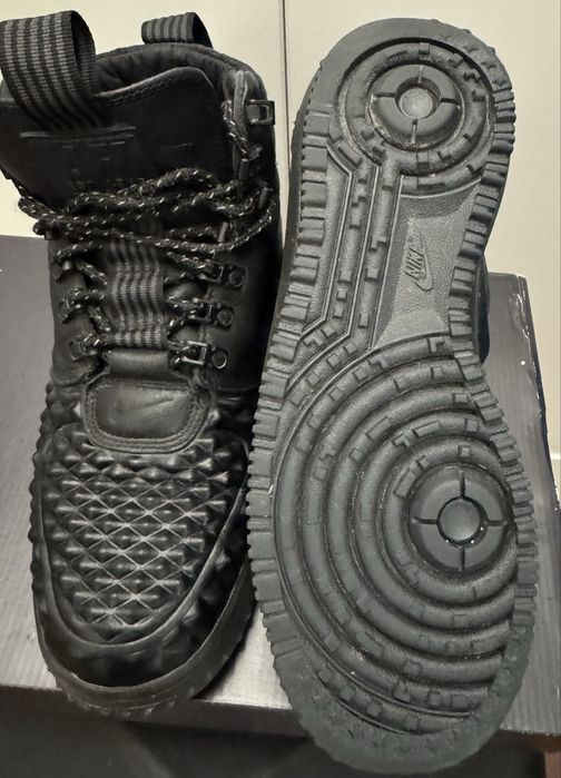 Nike Lunar Force 1 Duckboot Маратонки Triple Black | EU 40
