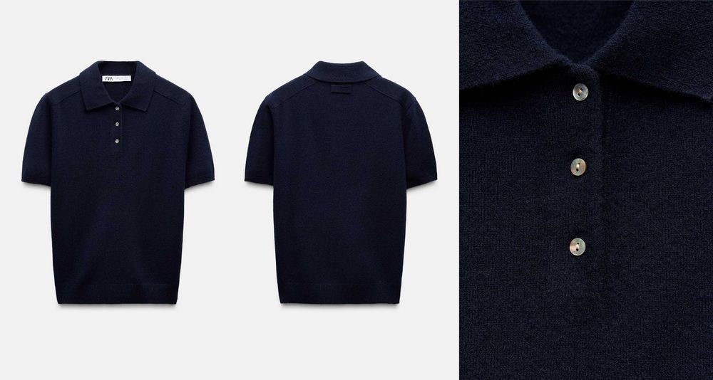 Пуловери с камъчета и вълна на Zara, S/M