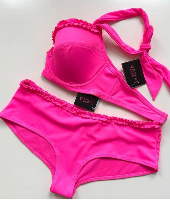 Нов бански La Senza New pink bekini