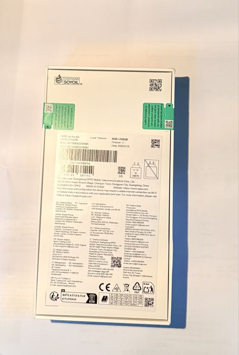Oppo AG Pro 5G Lunar Titanium 8GB 256GB