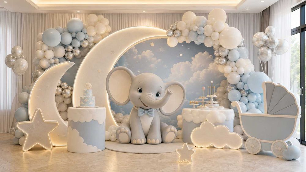 Украса под наем с големи 3D фигури | Тематични партита | Без аналог