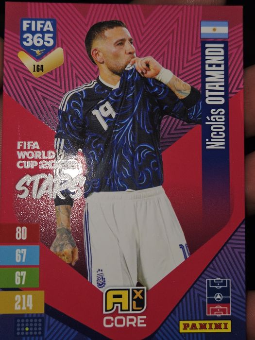 Card Nicolas OTAMENDI