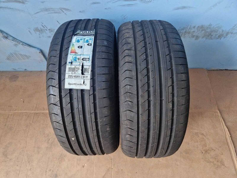 4 Fulda R17 225/45/ Фулда нови летни гуми DOT1719