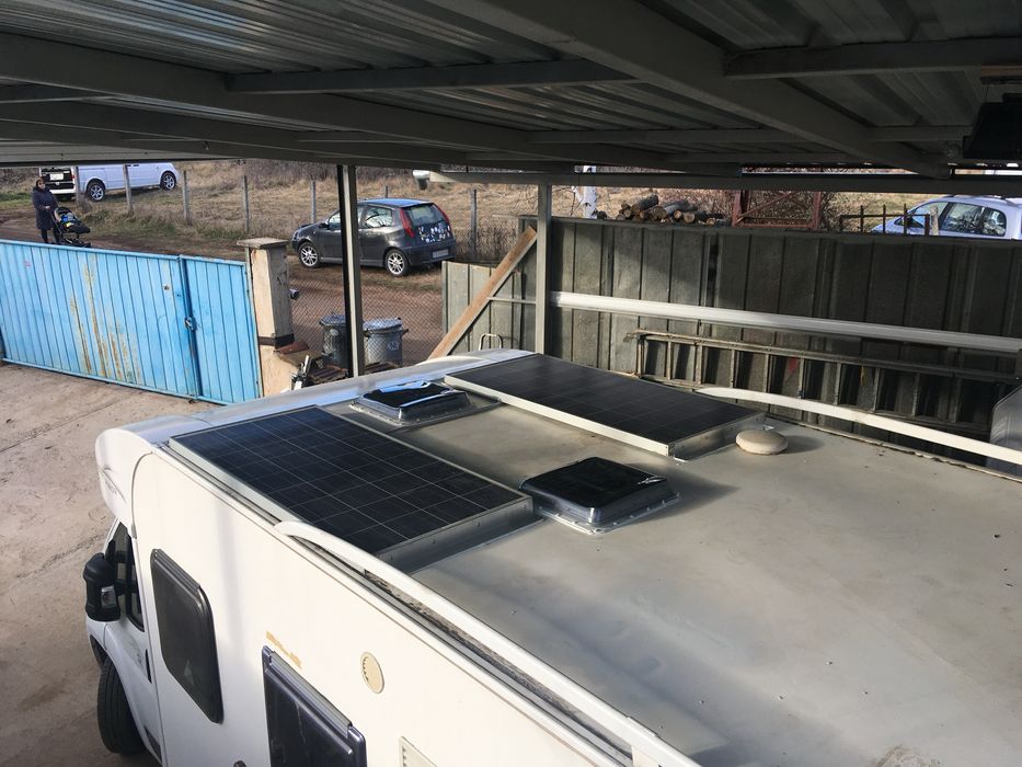 Соларни системи за Кемпери и Каравани. Изработка и монтаж