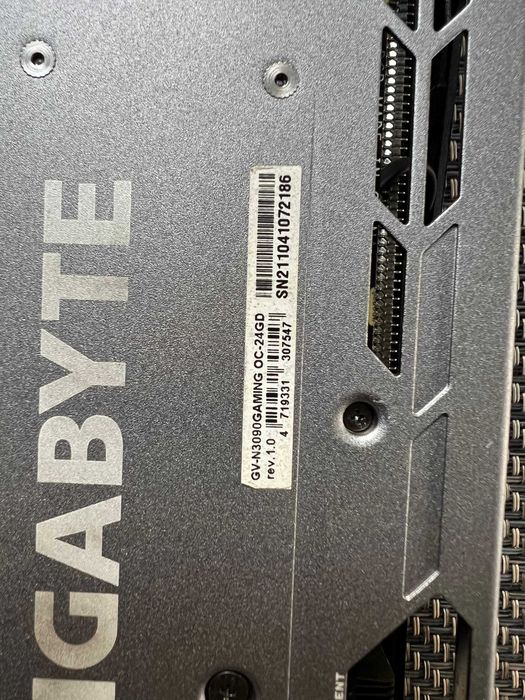 Placa video Gigabyte GeForce RTX 3090 Gaming OC 24GB GDDR6X