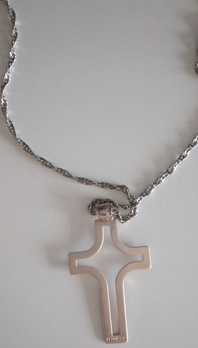 Lănțișor cu pandantiv din argint 925,L45 cm