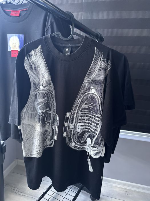 Оригинална мъжка тениска- М размер, Hugo, Hugo Boss, G-Star Raw, Armani Exchange, Karl Lagerfeld