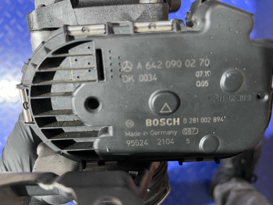 Conducta admisie cu clapeta acceleratie Mercedes Benz A6420901637