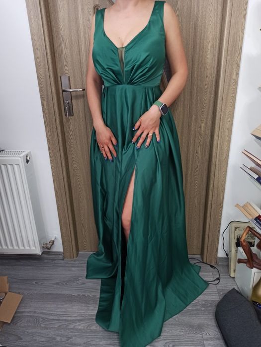 Rochie nunta XS-S verde smarald