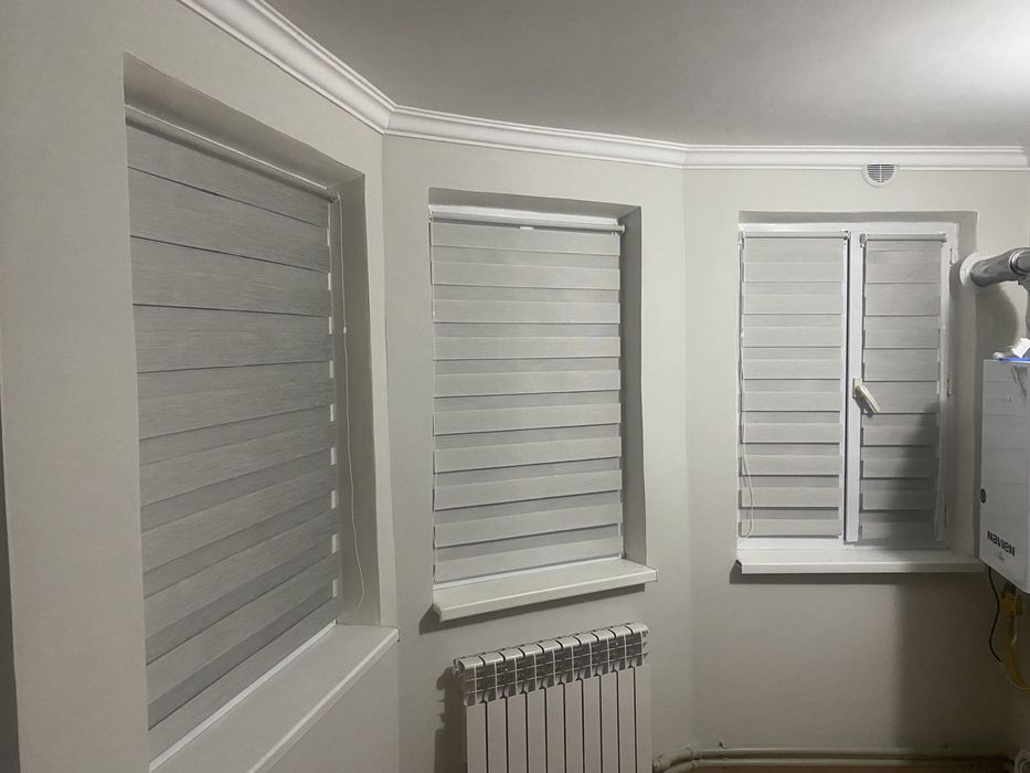 Жалюзи роллшторы день ночь