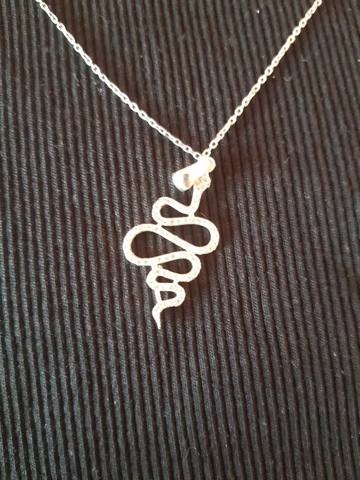 Верижка (синджирче), сребърна дамска чисто нова в кутийка