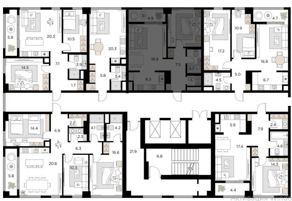 Квартиры в центре нового Ташкента от застройщика